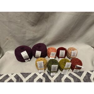 New Miss Babs Sunlit Glade With Japanese Maple Secret Forest Set Fingering Yarn